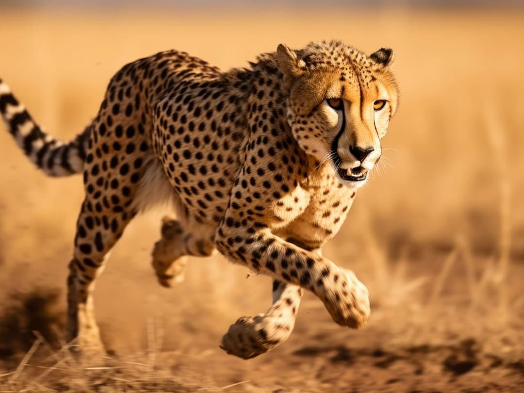 Cheetah symbolizing focus, agility, and drive at The Sprint: Productivity and Performance Workshop – accelerating growth, efficiency, and results.